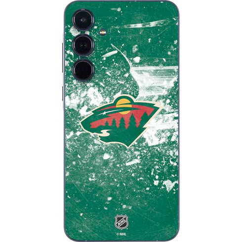 NHL Minnesota Wild Frozen Galaxy A35 5G Skin
