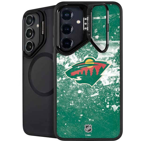 NHL Minnesota Wild Frozen Galaxy S24 FE Kickstand Case