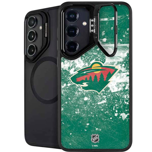 NHL Minnesota Wild Frozen Galaxy S24 Kickstand Case