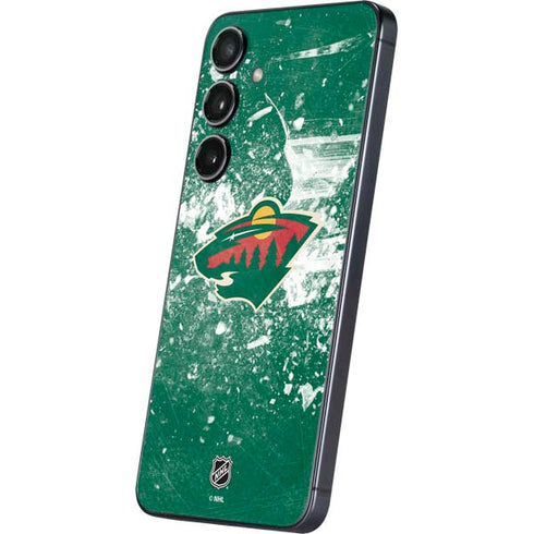 NHL Minnesota Wild Frozen Galaxy S25 Skin