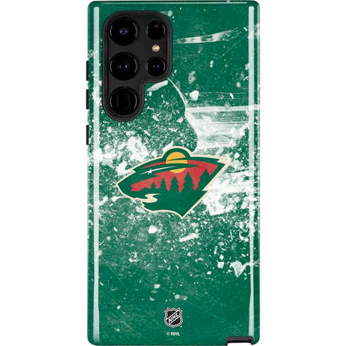 NHL Minnesota Wild Frozen Galaxy S25 Ultra Impact Case