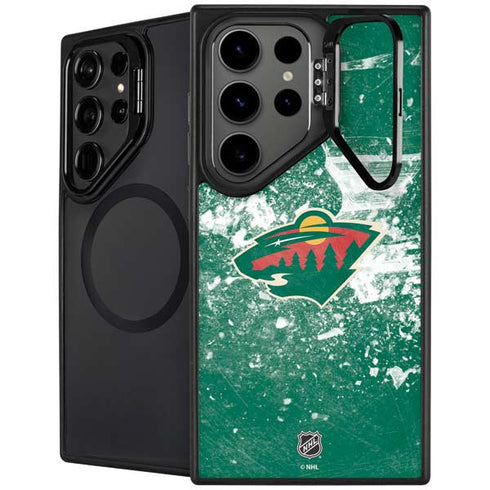 NHL Minnesota Wild Frozen Galaxy S25 Ultra Kickstand Case