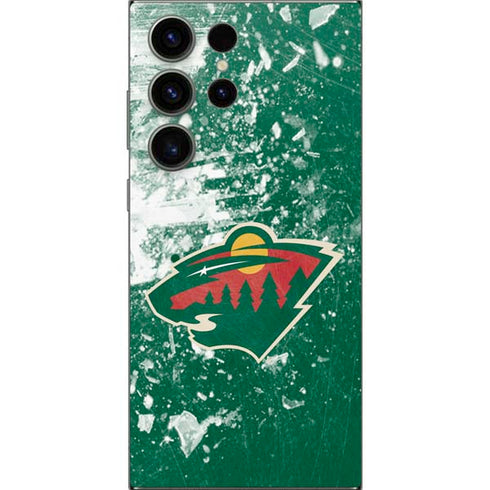 NHL Minnesota Wild Frozen Galaxy S25 Ultra Skin