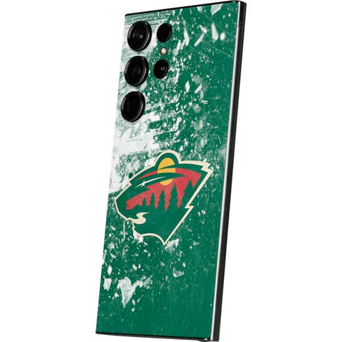 NHL Minnesota Wild Frozen Galaxy S25 Ultra Skin