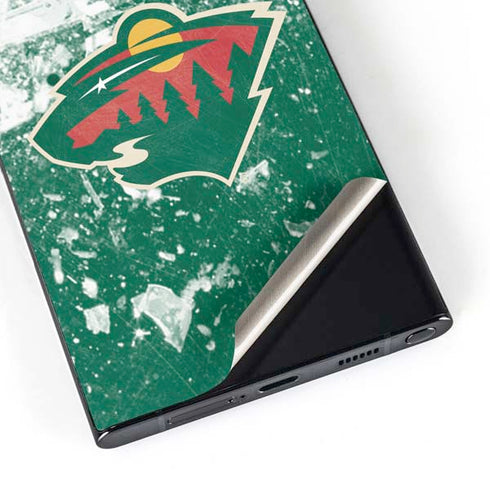 NHL Minnesota Wild Frozen Galaxy S25 Ultra Skin