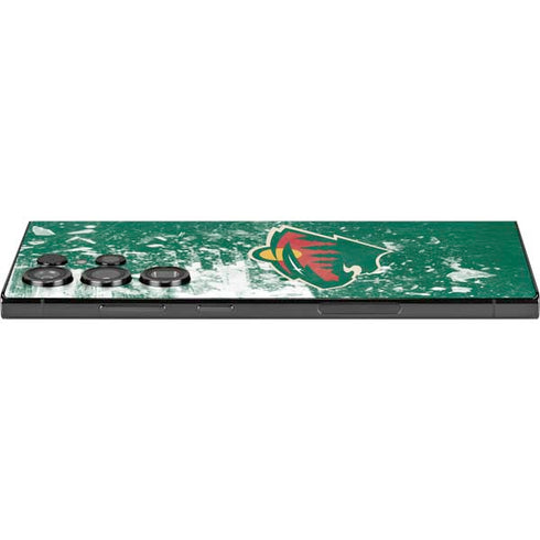 NHL Minnesota Wild Frozen Galaxy S25 Ultra Skin