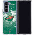 NHL Minnesota Wild Frozen Galaxy Z Fold5 5G Clear Case