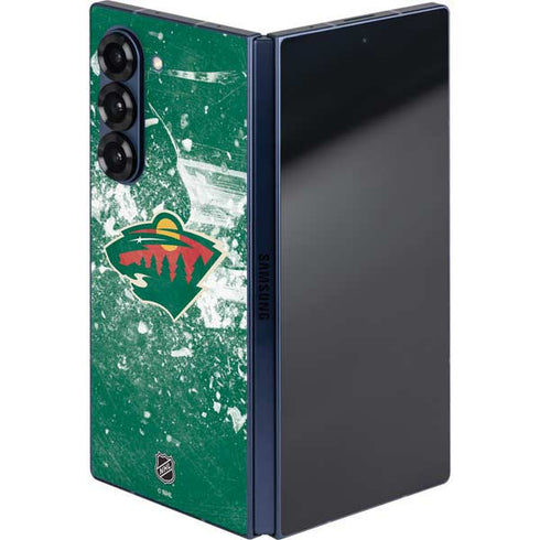 NHL Minnesota Wild Frozen Galaxy Z Fold6 Skin