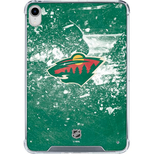 NHL Minnesota Wild Frozen iPad 11th Gen (2025) Clear Case