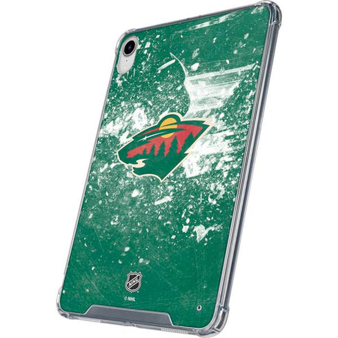 NHL Minnesota Wild Frozen iPad 11th Gen (2025) Clear Case