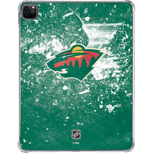 NHL Minnesota Wild Frozen iPad Pro 11in (2024) Clear Case