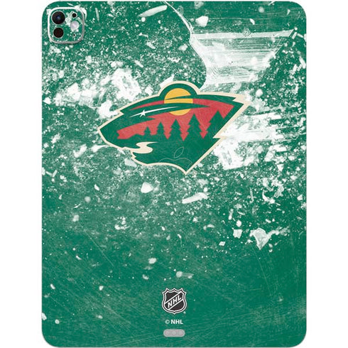 NHL Minnesota Wild Frozen iPad Pro 13in M4 (2024) Skin