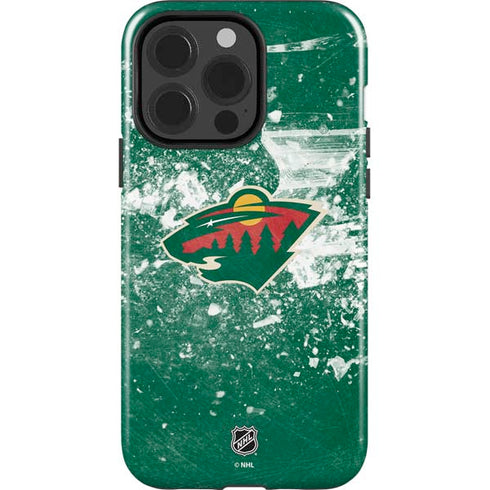 NHL Minnesota Wild Frozen iPhone 15 Pro Impact Case