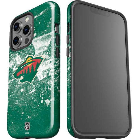 NHL Minnesota Wild Frozen iPhone 15 Pro Impact Case