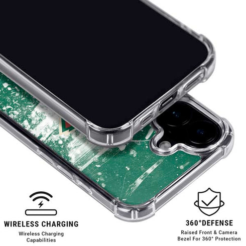 NHL Minnesota Wild Frozen iPhone 16 Clear Case