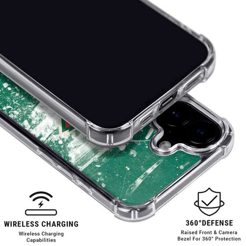 NHL Minnesota Wild Frozen iPhone 16 Plus Clear Case