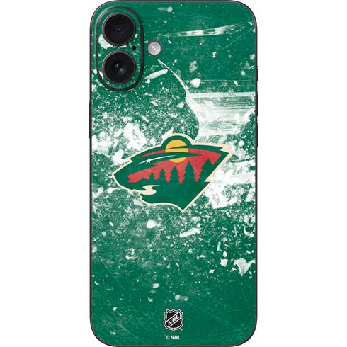 NHL Minnesota Wild Frozen iPhone 16 Plus Skin