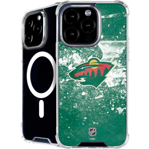 NHL Minnesota Wild Frozen iPhone 16 Pro Max MagSafe Case