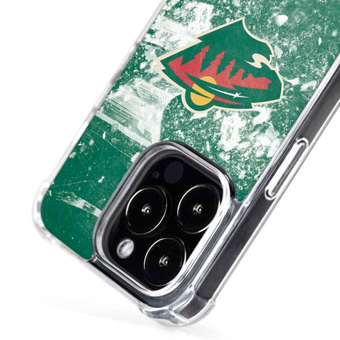 NHL Minnesota Wild Frozen iPhone 16 Pro Max MagSafe Case