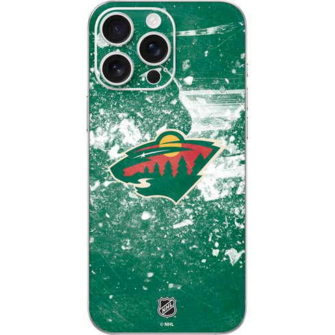NHL Minnesota Wild Frozen iPhone 16 Pro Max Skin