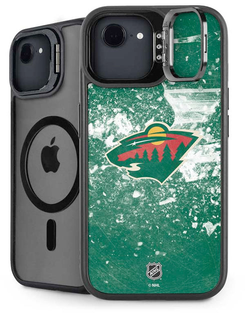 NHL Minnesota Wild Frozen iPhone 16e Kickstand Case