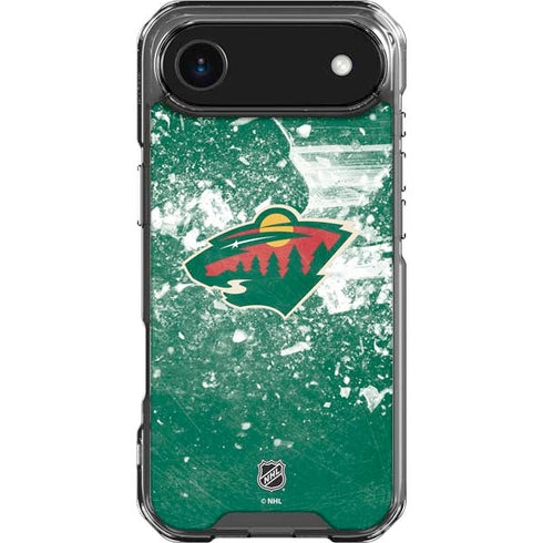NHL Minnesota Wild Frozen iPhone 17 Air Clear Case