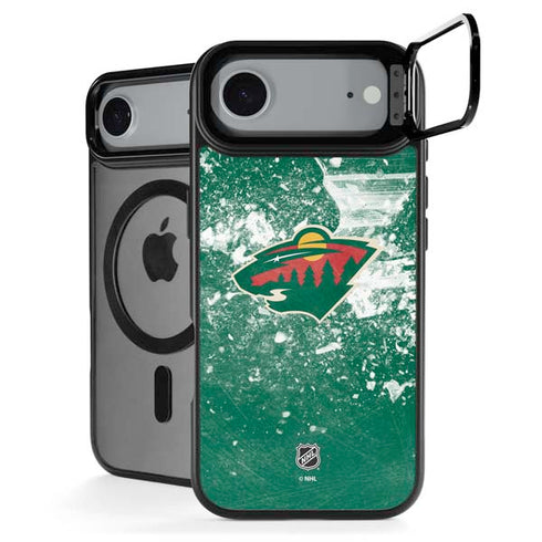 NHL Minnesota Wild Frozen iPhone 17 Air Kickstand Case