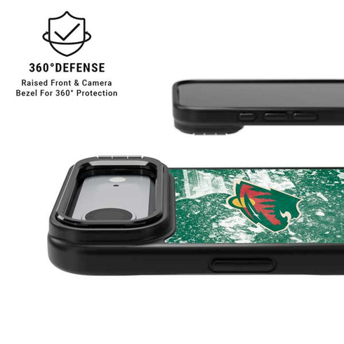 NHL Minnesota Wild Frozen iPhone 17 Air Kickstand Case