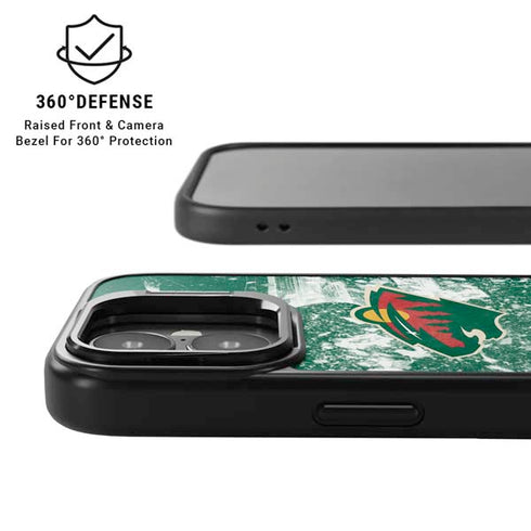 NHL Minnesota Wild Frozen iPhone 17 Kickstand Case