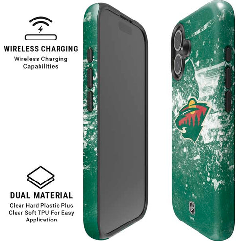 NHL Minnesota Wild Frozen iPhone 17 Magsafe Impact Case