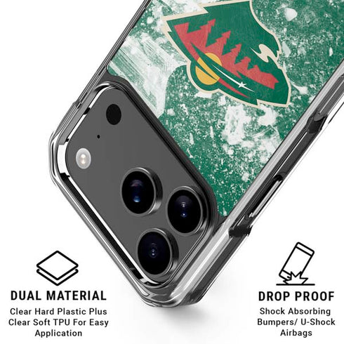 NHL Minnesota Wild Frozen iPhone 17 Pro Max MagSafe Case