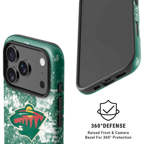 NHL Minnesota Wild Frozen iPhone 17 Pro Max Magsafe Impact Case