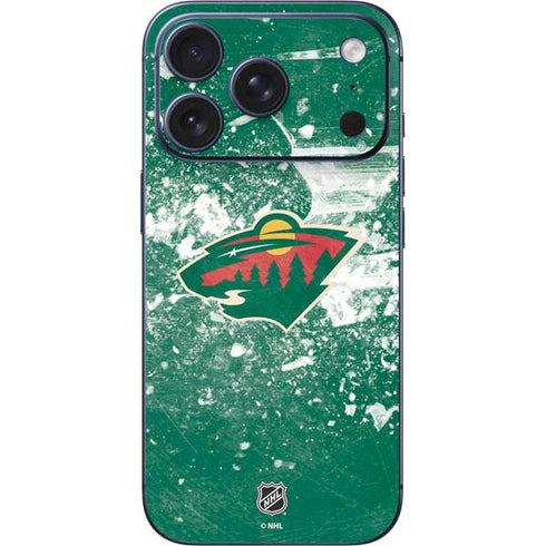 NHL Minnesota Wild Frozen iPhone 17 Pro Skin
