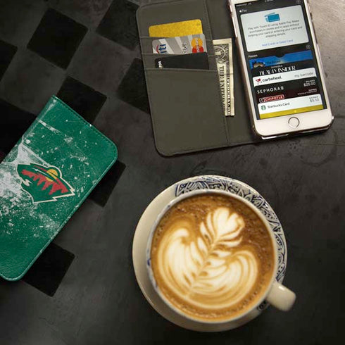 NHL Minnesota Wild Frozen iPhone 7 Folio Case