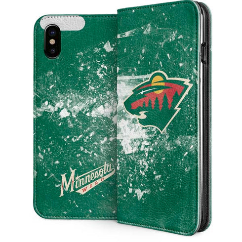 NHL Minnesota Wild Frozen iPhone 8 Folio Case