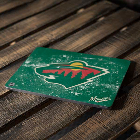 NHL Minnesota Wild Frozen Apple MacBook Air Skin