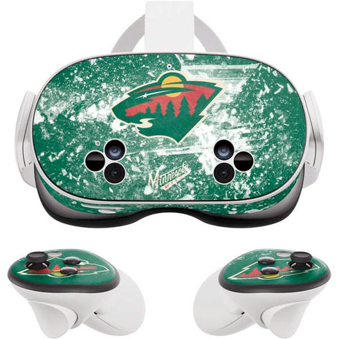 NHL Minnesota Wild Frozen Meta Quest 3S Skin