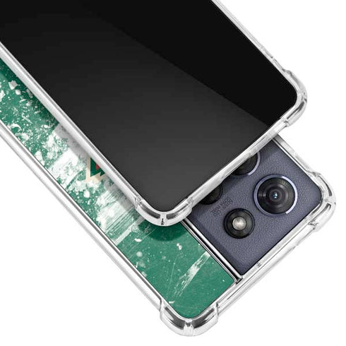 NHL Minnesota Wild Frozen Moto G 5G (2025) Clear Case