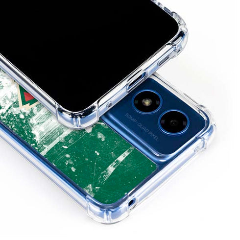 NHL Minnesota Wild Frozen Moto G 5G (2024) Clear Case