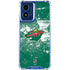 NHL Minnesota Wild Frozen Moto G Play 4G (2024) Clear Case