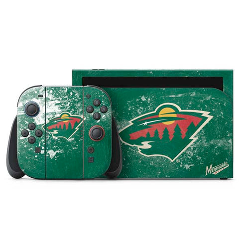 NHL Minnesota Wild Frozen Nintendo Skins