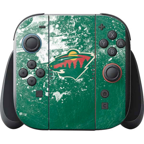 NHL Minnesota Wild Frozen Nintendo Switch 2 (2025) with Joy-Con Skin