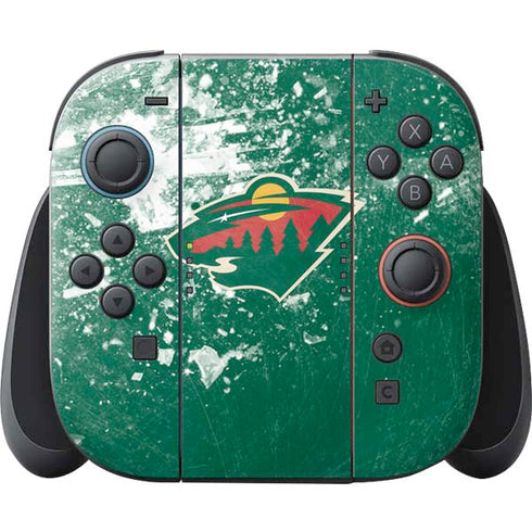 NHL Minnesota Wild Frozen Nintendo Switch 2 (2025) Joy-Con Controller Skin