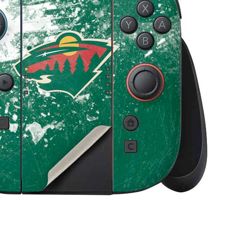 NHL Minnesota Wild Frozen Nintendo Switch 2 (2025) Joy-Con Controller Skin