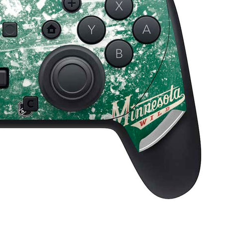 NHL Minnesota Wild Frozen Nintendo Switch 2 (2025) Pro Controller Skin