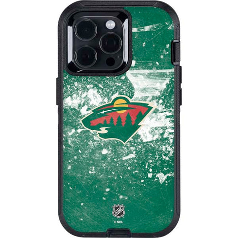 NHL Minnesota Wild Frozen Otterbox Defender iPhone Skin