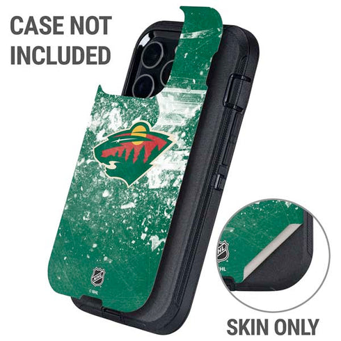 NHL Minnesota Wild Frozen Otterbox Defender iPhone Skin