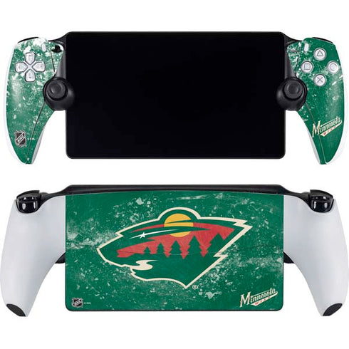 NHL Minnesota Wild Frozen PlayStation Portal Remote Player Skin