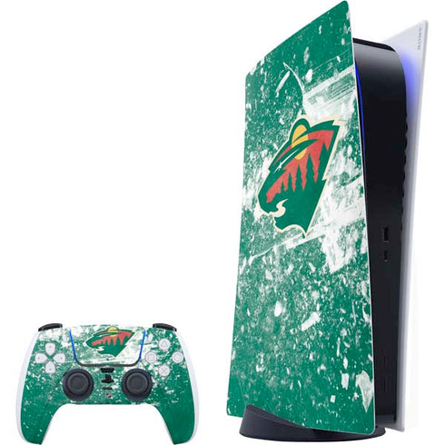 NHL Minnesota Wild Frozen PlayStation PS5 Skins