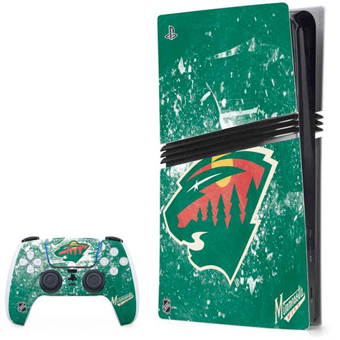 NHL Minnesota Wild Frozen PlayStation PS5 Skins